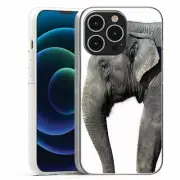 For Apple IPhone 13 Pro Max Mini TPU Case Cover+Glass(Elephant Walk)