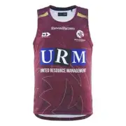 Manly Sea Eagles NRL 2025 Dynasty Training Singlet Sizes S-3XL!