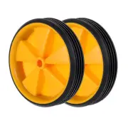 Bike Training Wheels, 1 Pair Bicycle Assist Wheels for Girls Bike, Yellow