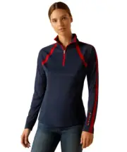 Ariat Team Sunstopper 3.0 1/4 Zip Baselayer