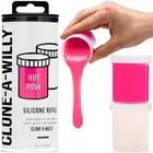 Clone A Willy A Pussy Silicone Refill HOT PINK Skin Tone Cloning Dildo