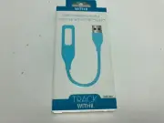 WITHIT 3.5" USB CHARGE charging CABLE FOR FITBIT FLEX - Blue