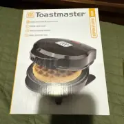 Toastmaster 4" Mini Waffle Maker Nonstick BELGIAN breakfast brunch No UPC