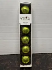 Whimsy Chocolates - PINEAPPLE SORBET MELTAWAYS (GF) - White Chocolate - NEW