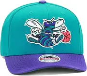 [Mitchell & Ness] Charlotte Hornets Team Two Tone Red Line Solid Flex Snapback CapCharlotte Hornets Team Two Tone Red Line Solid Flex Snapback Cap, Turquoise
