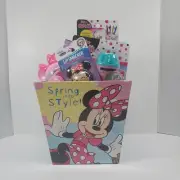 Minnie Mouse Gift Basket. Goof For Easter/Halloween/Birthday. See Description.