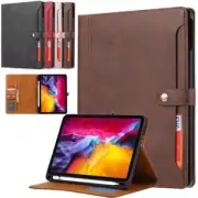 For iPad Air 4th Gen Pro 11 12.9 2024 Flip Leather Wallet Stand Smart Case Cover