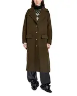 Proenza Schouler White Label Tammy Coat in Double Face Wool