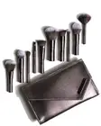 Vasanti Set 10 Pc Stubby Flat Foundation, Blend, Highlighter Makeup Brush $276