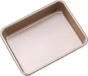 BEBEMOKO Square Non Stick Baking Pan for Easy Cake Baking Kitchen Tray with Smooth Edges for Home Use for Uniform Heating and Demolding