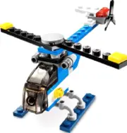 Genuine LEGO Creator: Airport MINI HELICOPTER Set 5864 *NEW in Sealed Canister*