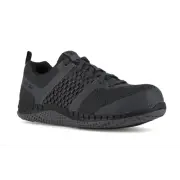 Reebok Work Men's Print Work ULTK Composite Toe ESD Work Shoe Black/Grey - RB424