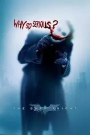 NOS BATMAN THE DARK KNIGHT JOKER POSTER SERIOUS TRENDS #9347