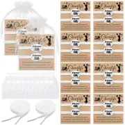 24 Set Cheer Team Gifts Bulk Cheer Shoe Lace Tags Cheer Shoelace Charms Paper...