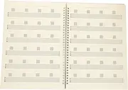 OKUMEYR Diy Notebook Staff Book Chord Note Notebook A4 Size Music Book for Guitar Practice
