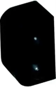 Dock Edge DE1158G DocKap HD, 2", 2/pk, Black DE1158G