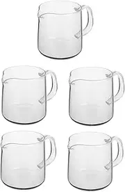 Cabilock Pcs Borosilicate Glass Pot Heat Resistant Server Ml Iced Cup Maker Ice Cups for Drip Coffee at Home