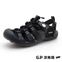 在飛比找Yahoo奇摩購物中心優惠-G.P 戶外越野護趾鞋(G2393W-10)黑色(SIZE: