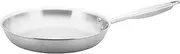 WINCO Tri-Ply Frying Pan, Silver