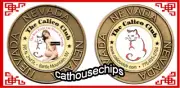 Calico Club Battle Mountain NV Legal Brothel Brass Coin Cathouse Token