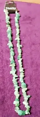 New Chunky Chips: Aventurine Prosperity strand beads