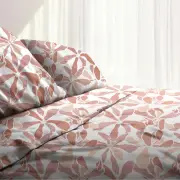 Odyssey Living Thermal Flannelette Printed Capri Sheet Set