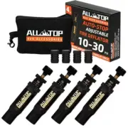 New Adjustable Auto-Stop Tire Deflator Valve Kit 4x4 Screw-on Tyre Air Down Tool