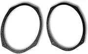 1 Pair - 6"x9" 6x9 Speaker Depth Spacers/Extension Rings/Extender/Stackable - SPKBRK012 (1" Thick)