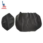 Front Seat Cover Black Staple On For E-Z-Go TXT Golf Cart