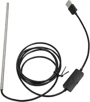 POENVFPO 720p Inspection Camera of USB Borestry for The Industrial Endoscope of The Phone Tablet with 6 LEDs (5.0MM)