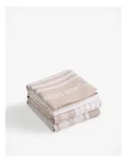 [Country Road] Aeri Australian Cotton Tea Towel Pack of 3 in Stone