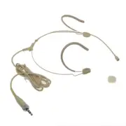Omni-Directional HeadMic For Sennheiser BeltPack System Strong Thick Cables HM30