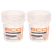 Eco Style Gel - Krystal by Ecoco for Unisex - 1.6 oz Gel - Pack of 2