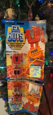 1985 Tonka Go-Bot #54 Major Mo Carded Go Bot *See Pics
