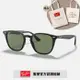 【RayBan 雷朋】經典方形膠框太陽眼鏡(RB4258F-601/71 52mm)