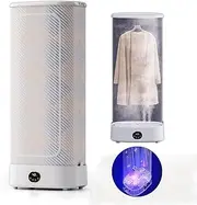 WhAeoy Hanging Garment Steamer(360° Hot Air Circulation),Upright Steam Iron, Quickly Remove Wrinkles + Intelligent Scheduled, For Clothes And Fabrics,A