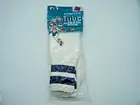 Blue Tube Socks Kmart 9-15 NOS Stretch Athletic Stripped Sealed Package vtg