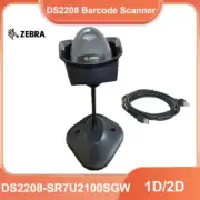 ZEBRA DS2208 Handheld Scanner 1D/2D Kit with Stand/USB Cable DS2208-SR7U2100SGW