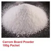 HQ Carrom Board Powder 100g Packet- Indian Games-Smoothens Carrom Board Surface