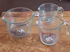 ❤️ NEW 3-pc MOOMIN pyrex Measuring Cup Set 1000, 500, 250 ML. NOS Limited