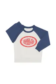[Bonds] Bonds Kids Soft Threads Pullover in Bastille Blue/Marscapone Size: 3 3 Bastille Blue/Marscapone