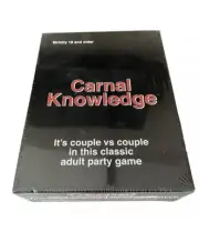 Carnal Knowledge Adult Party Game (MATURE 18+) Couple VS Couple . NEW & SEALED