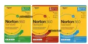 Norton 360 Standard Internet Security PREMIUM 1 2 3 5 Devices Window MAC 2024