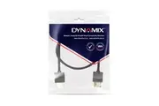 DYNAMIX 0.5M HDMI BLACK Nano High Speed With Ethernet Cable. Designed for UHD