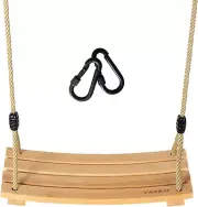 Wooden Tree Swings Tree Swing for Adults+nbsp;Children Kid''s Wood Swing Seat