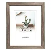 Deluxe Gallery Photo Wall Frame Set D - 8 Frames - Stone Ash