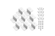 MOBI 8PC Solar Panel Mounting Brackets Aluminium Standard Z