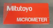 Mitutoyo Outside Micrometer 0-25mm Metric