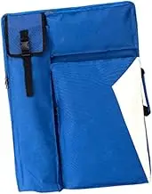 Art Bag for Drawing Kit Artist Backpack Portable with Zipper Drawing Board Package Sketch Bag for Outdoor Pencils Traveling, Dark Blue
