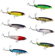 CLISPEED 8pcs Fishing Supplies Lure Fishing Equipment Tackle Large Gear Kit Float Tractor Fishing Accessories Fishing Tools Fishing Baits